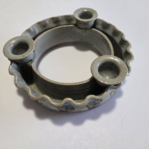 Ceramic Candle Holder - Picture 1 of 9